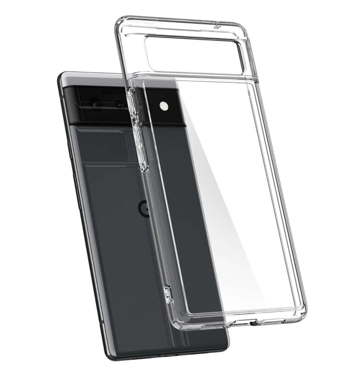 GOOGLE PIXEL 6 PREMIUM SLIM ULTRA HYBRID CASE CLEAR | SPIGEN