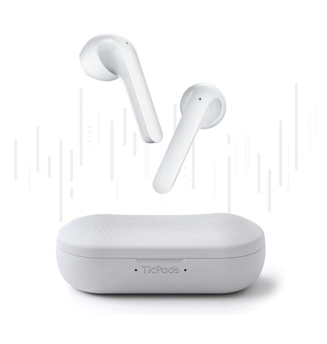 TICPODS 2 WIRELESS EARBUDS ICE WHITE