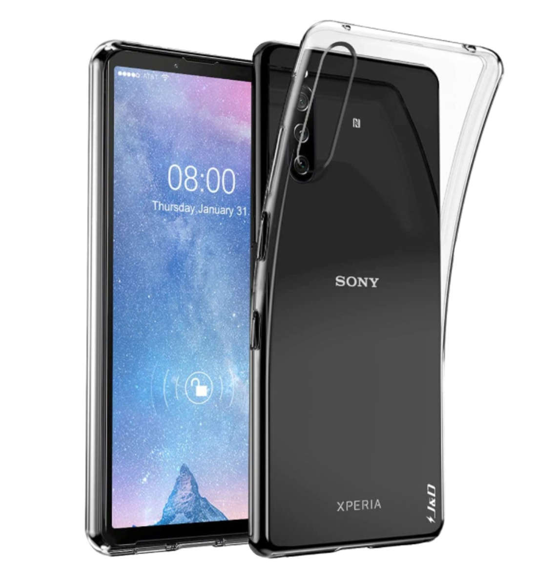 SONY XPERIA 10iii (2021) ULTRA SLIM TRANSPARENT CASE CLEAR | J&D