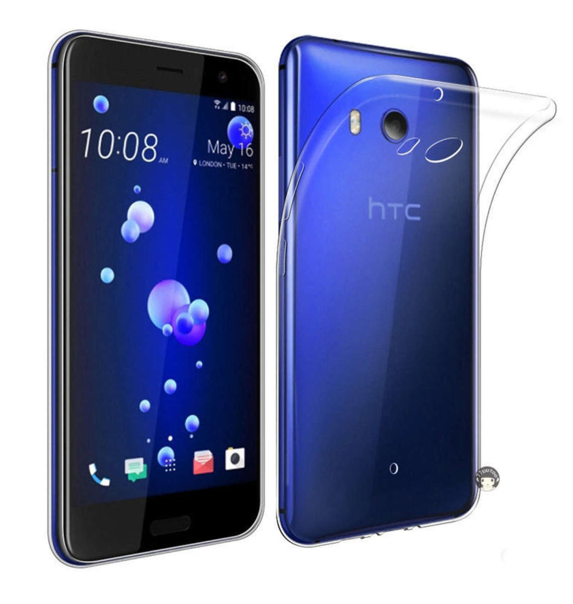 HTC U20 5G (2020) SLIM SOFT SILICONE TPU CASE CLEAR