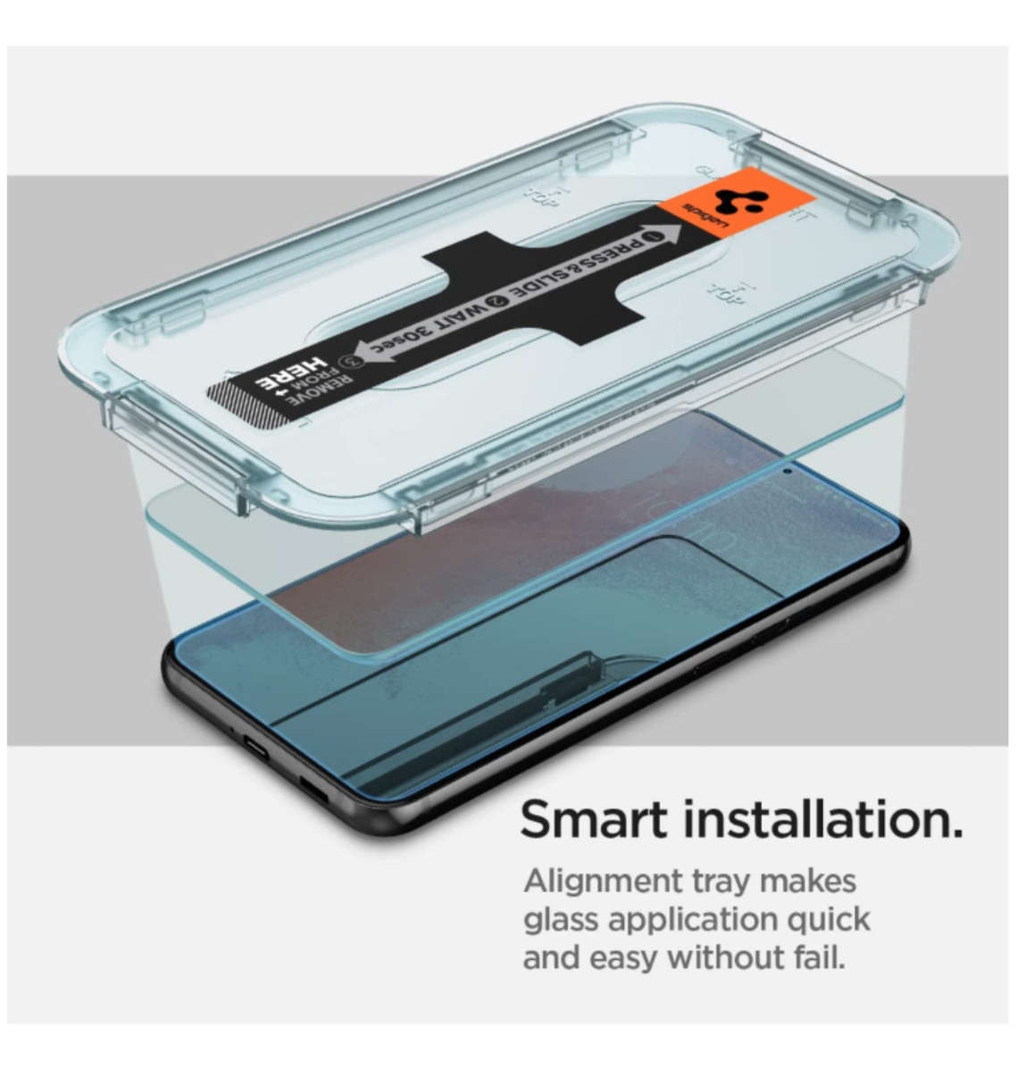 SAMSUNG GALAXY S22 GLAS.TR PREMIUM TEMPERED GLASS SCREEN PROTECTOR 2PK | SPIGEN