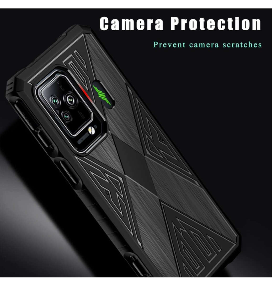 XIAOMI BLACK SHARK 5/5 PRO RUGGED PROTECTIVE CASE BLACK