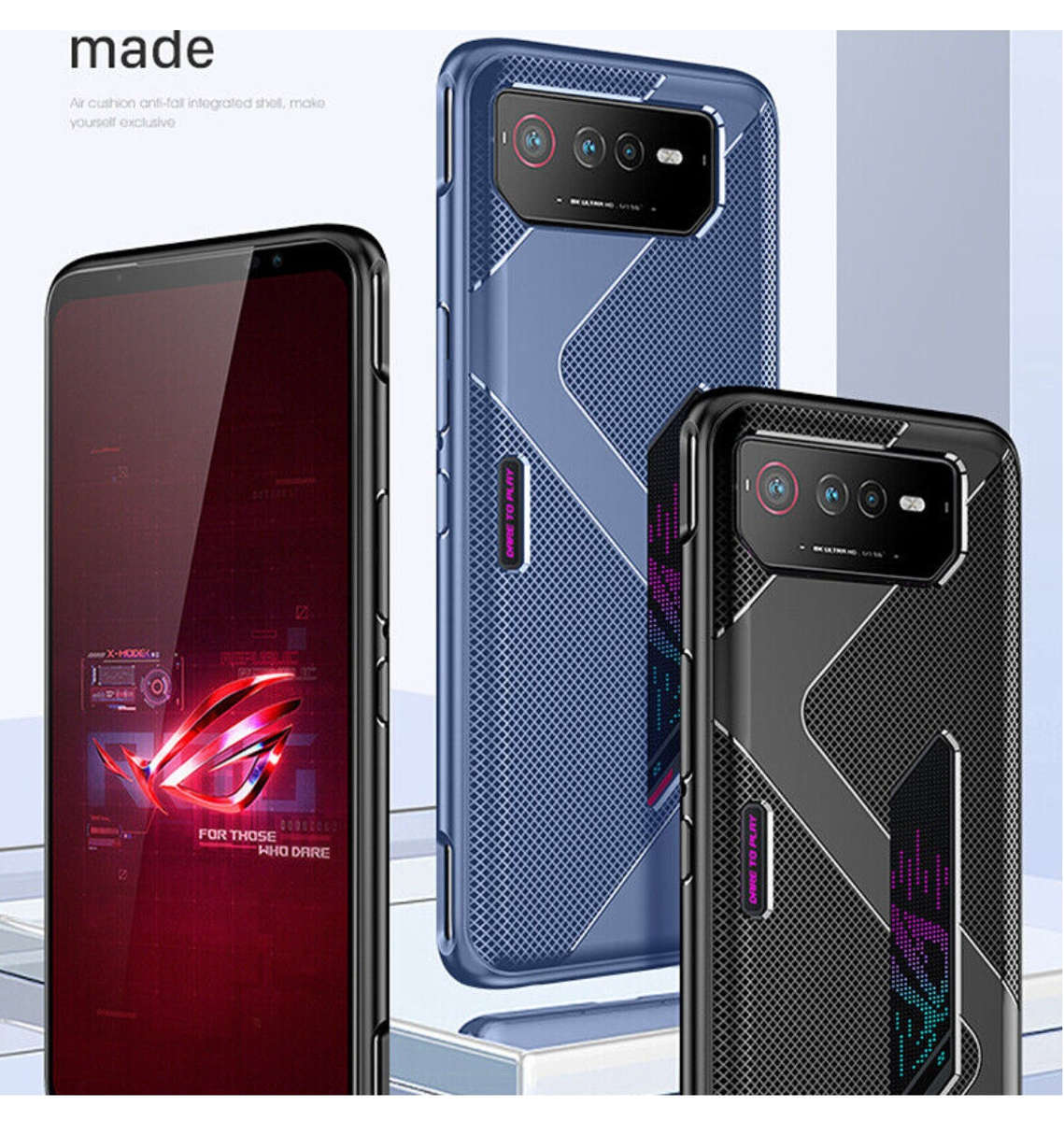 ASUS ROG PHONE 6 AIR CUSHION PROTECTIVE CASE BLACK