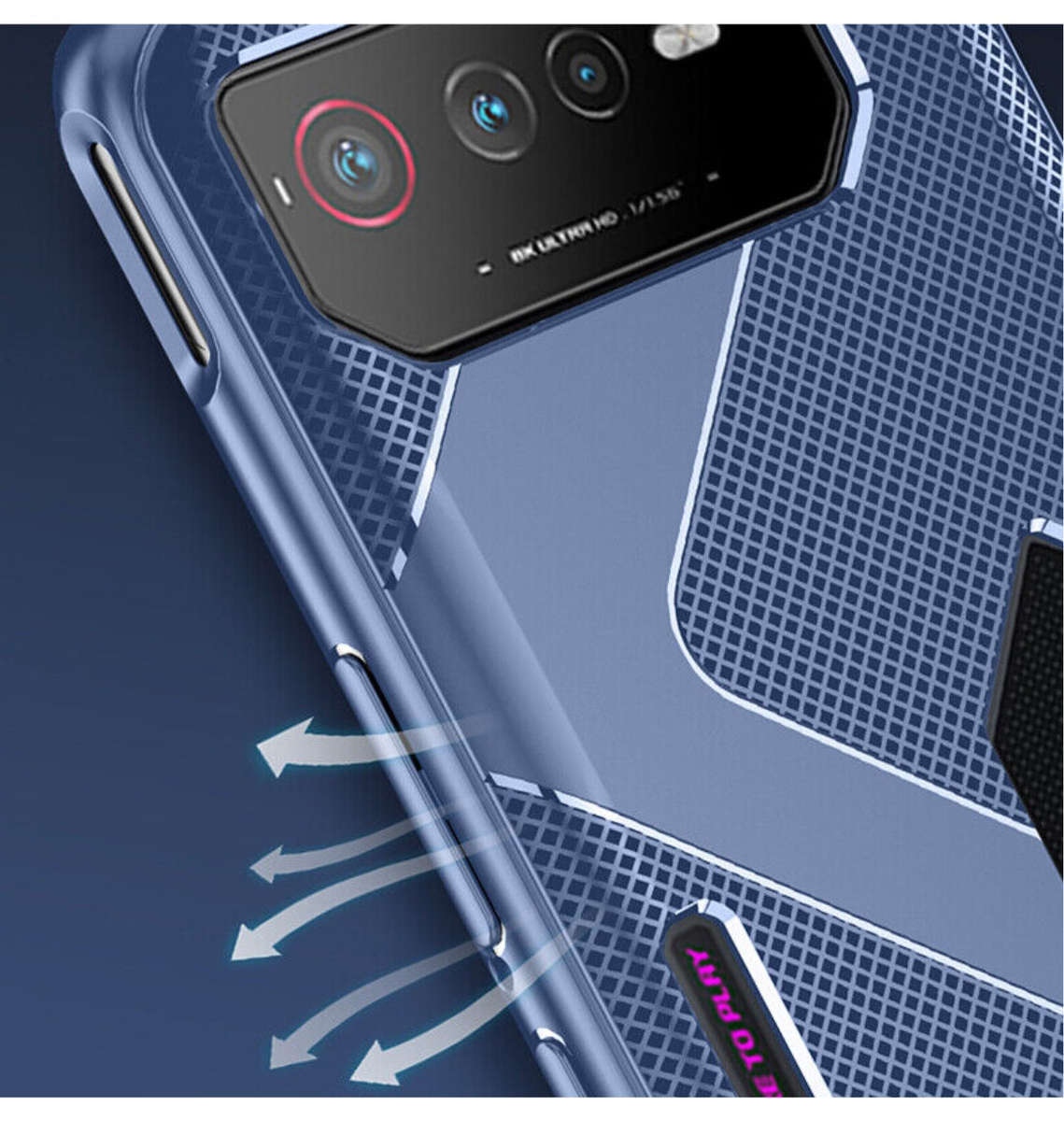 ASUS ROG PHONE 6 AIR CUSHION PROTECTIVE CASE BLACK