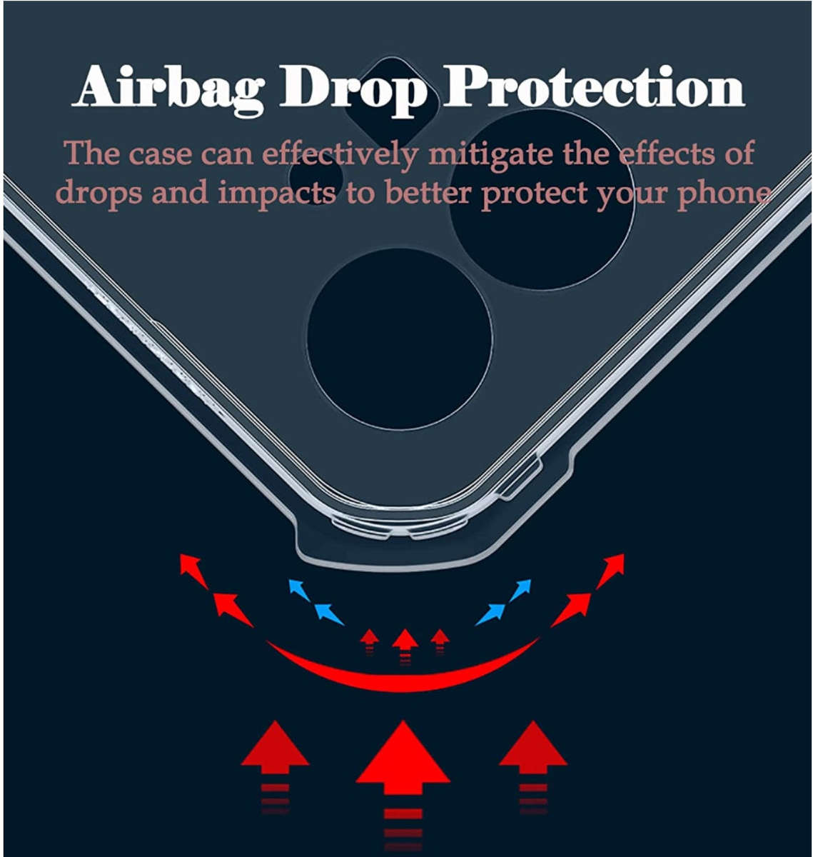 NOTHING PHONE (1) PREMIUM SLIM FIT TPU MAGSAFE BUMPER CASE BLACK/CLEAR