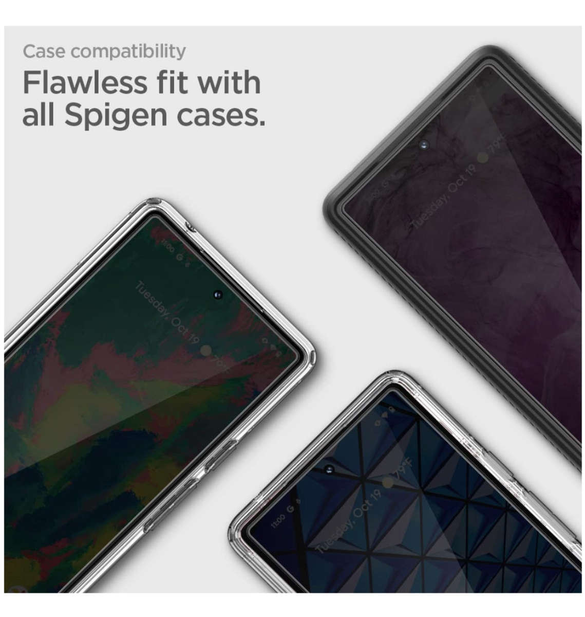 GOOGLE PIXEL 7 PREMIUM TEMPERED GLASS SCREEN PROTECTOR | SPIGEN