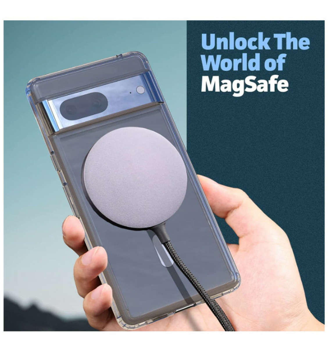 GOOGLE PIXEL 7 PREMIUM MAGSAFE CASE CLEAR | ENCASED