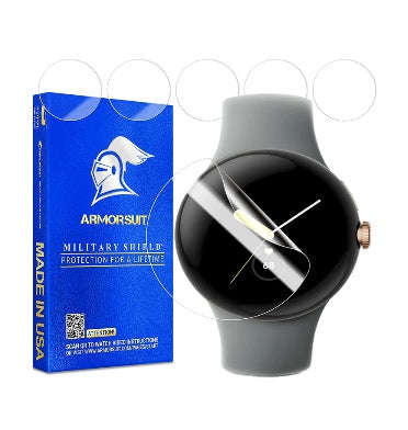 GOOGLE PIXEL WATCH TPU FILM SCREEN PROTECTOR 6PK | ARMORSUIT