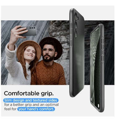 SAMSUNG GALAXY S23 PREMIUM SLIM THIN FIT CASE BLACK | SPIGEN