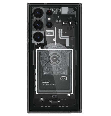 SAMSUNG GALAXY S23 ULTRA PREMIUM ULTRA HYBRID CASE ZERO ONE | SPIGEN
