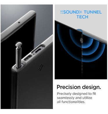 SAMSUNG GALAXY S23 ULTRA PREMIUM SLIM THIN FIT CASE BLACK | SPIGEN
