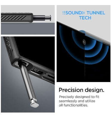 SAMSUNG GALAXY S23 ULTRA PREMIUM SLIM LIQUID AIR CASE BLACK | SPIGEN