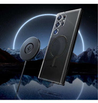 SAMSUNG GALAXY S23 ULTRA PREMIUM ULTRA HYBRID MAGSAFE CASE CLEAR | SPIGEN