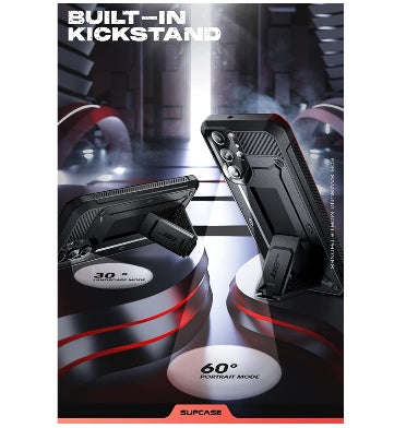 SAMSUNG GALAXY S23 ULTRA FULL BODY RUGGED PROTECTIVE CASE BLACK | SUPCASE