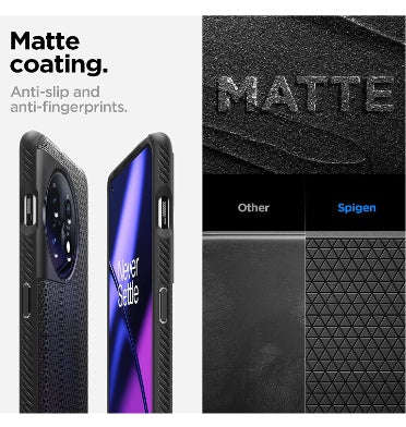 ONEPLUS 11 PREMIUM SLIM LIQUID AIR CASE BLACK | SPIGEN