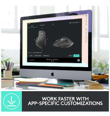 LOGITECH MX MASTER 3 WIRELESS MOUSE GREY