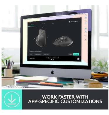 LOGITECH MX MASTER 3 WIRELESS MOUSE GRAPHITE