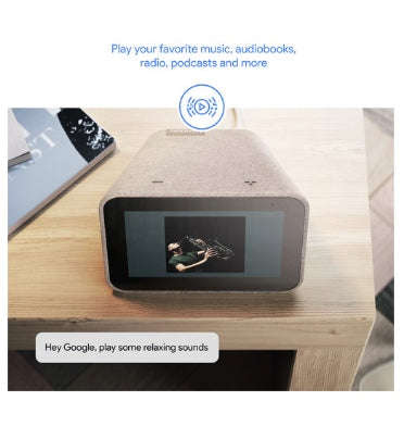 LENOVO SMART CLOCK WITH GOOGLE ASSISTANT