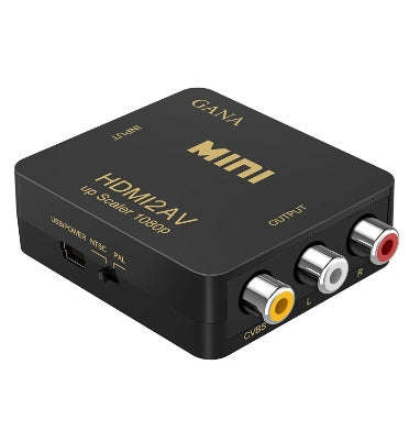 HDMI TO 3RCA 1080P VIDEO AUDIO CONVERTER ADAPTER | GANA