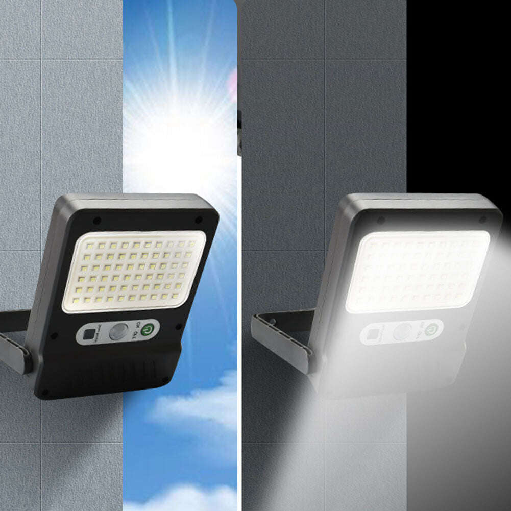 60 LED Solar Powered Sensor Wall Light