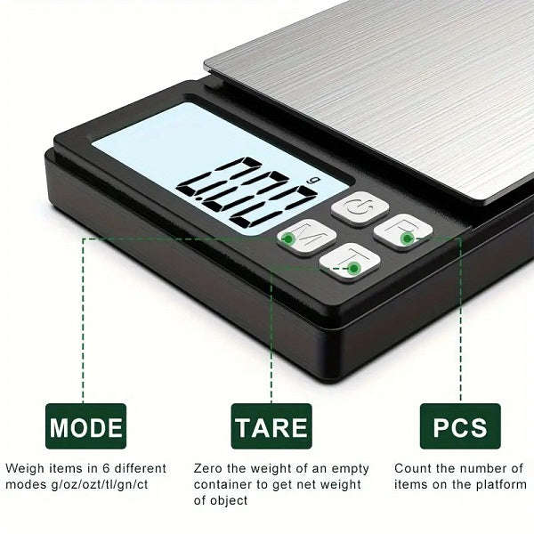 200g/0.01g Portable Jewelry Scale