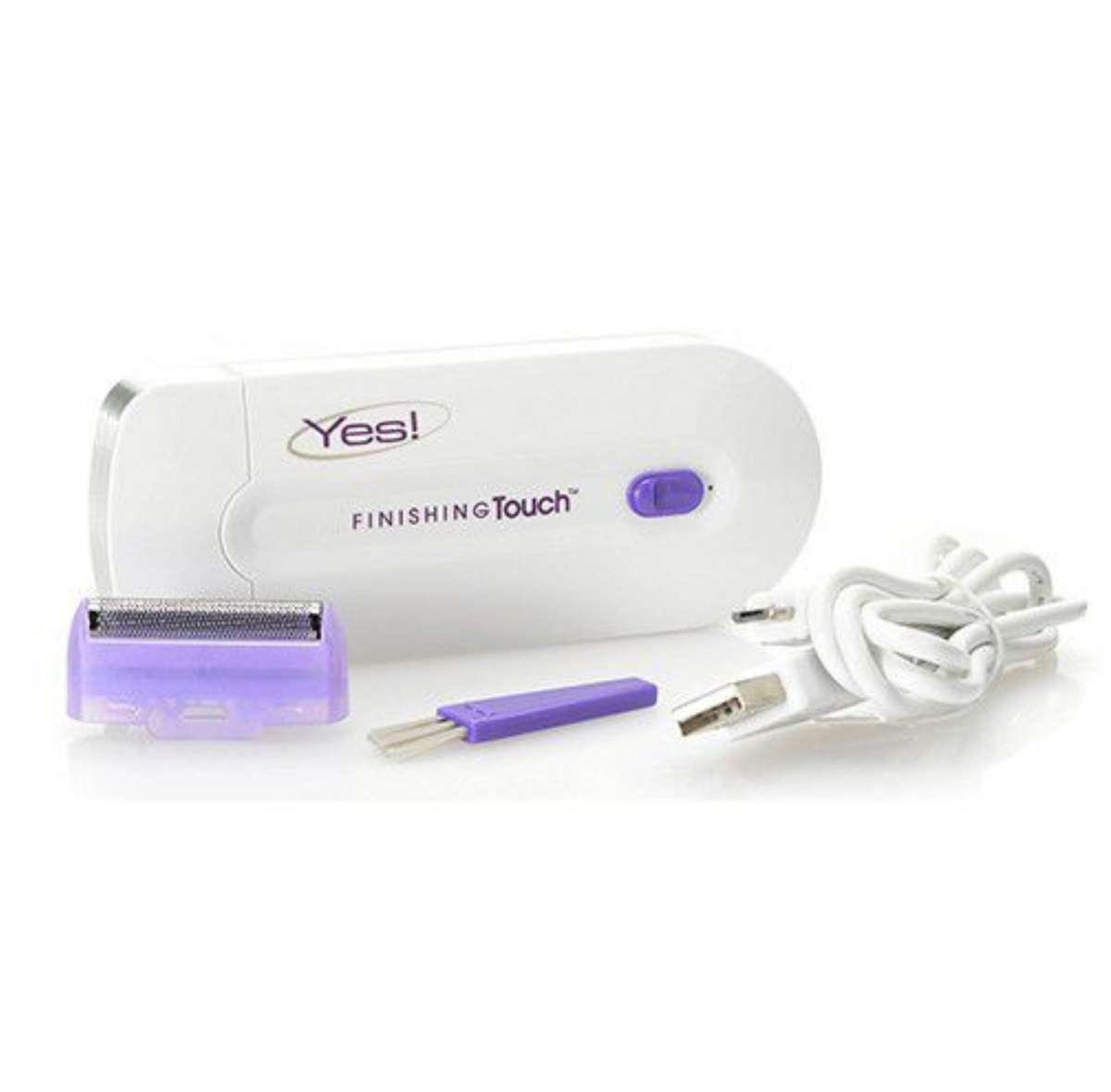 Yes! Instant Hair Remover - Trimmer with Sensa Light - White