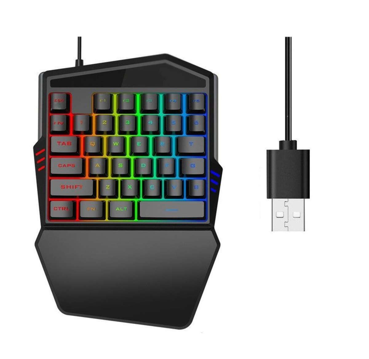 35 Key RGB Mechanical Keyboard One-Handed