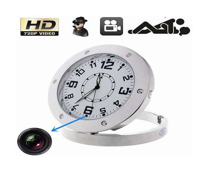 Motion Detection Spy Camera Clock With Pc Camera Function