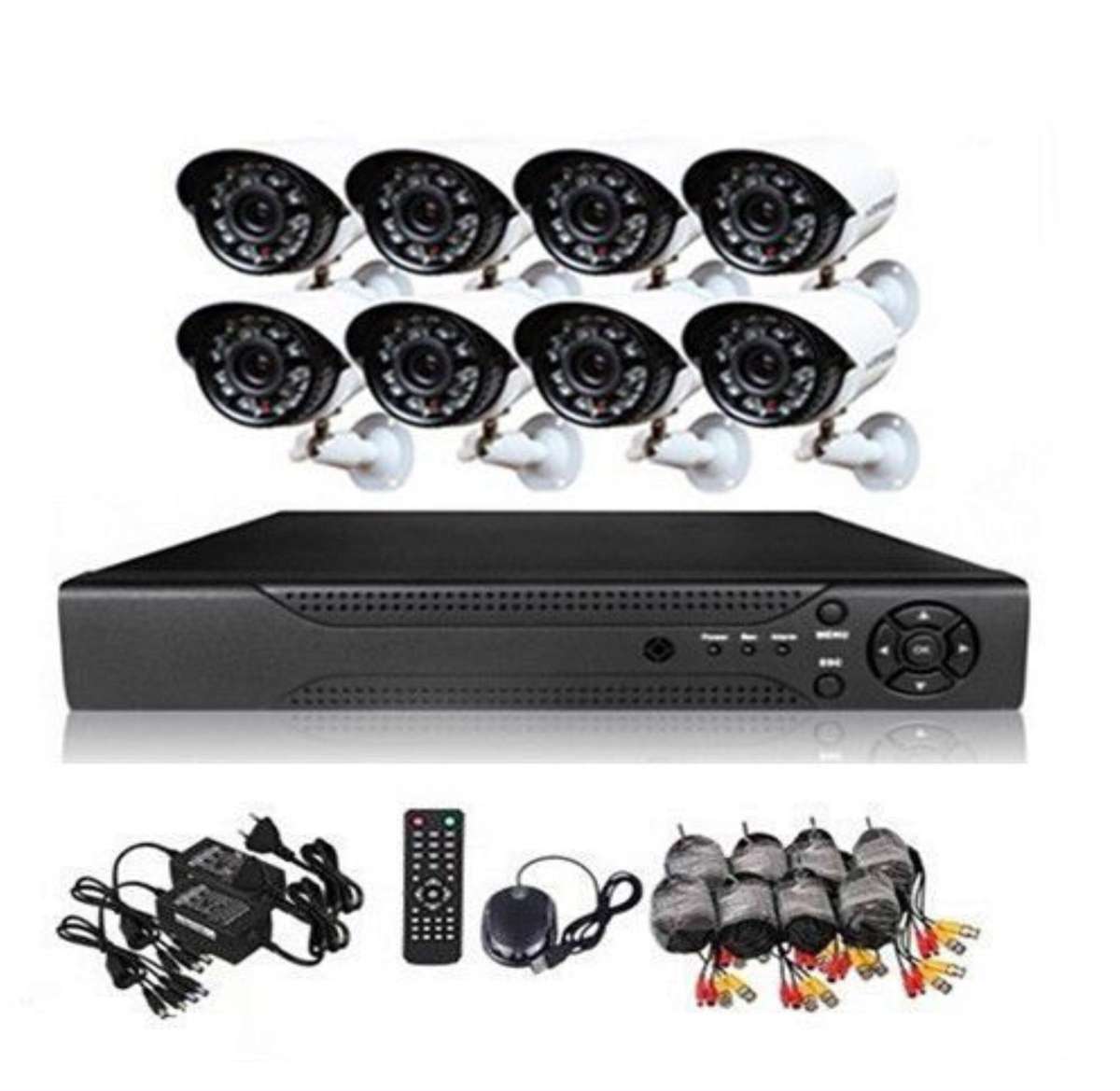 8 Channel CCTV Camera System