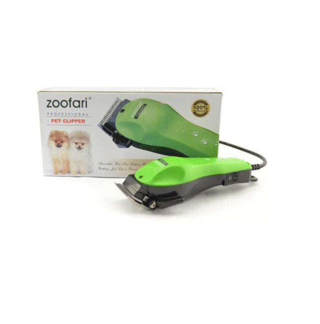 Zoofari Professional Pet Clipper - Green