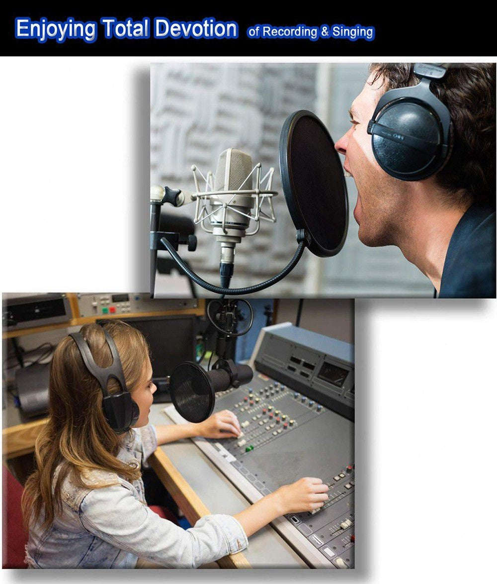 Recording Microphone Pop Shield