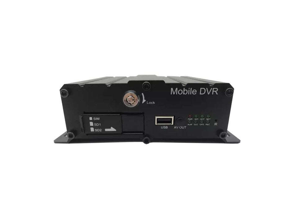4 Channel mobile sdvr with g-sensor, wifi, 4g, gps & remote monitoring