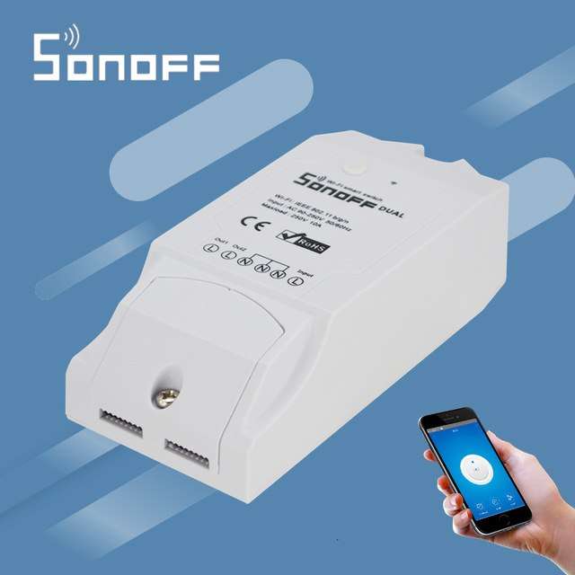 Sonoff Dual 2 Channel Wifi Switch