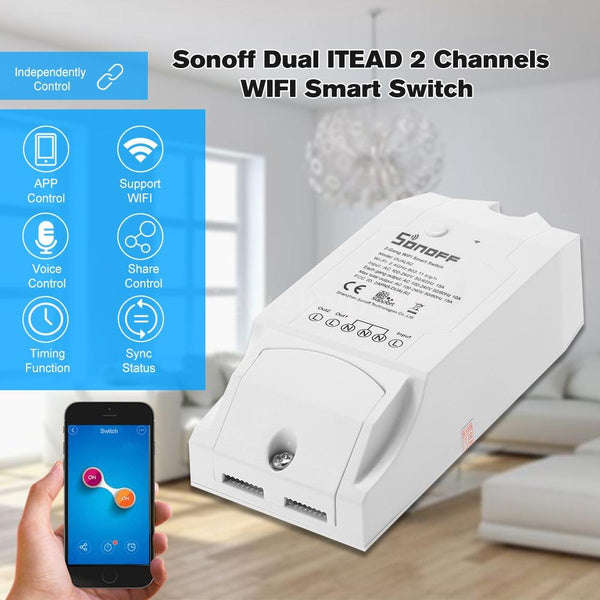 Sonoff Dual 2 Channel Wifi Switch