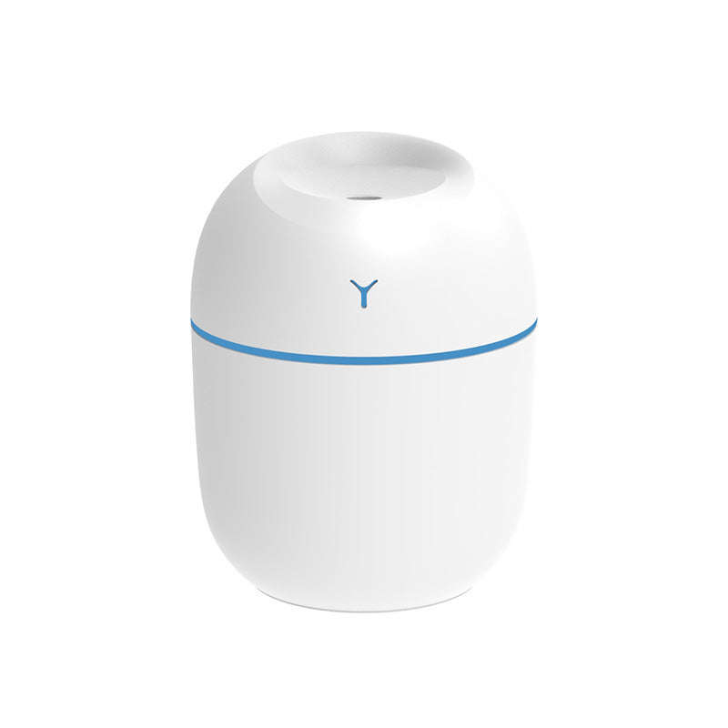 220ML Mini Humidifier For Home, Car, Ultrasonic Mist Maker With LED Light