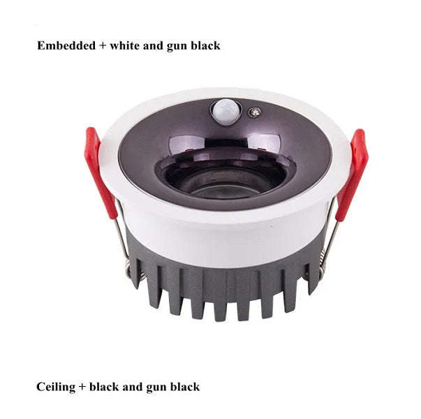 12W LED Recessed Downlight with Adjustable Spotlight Lens