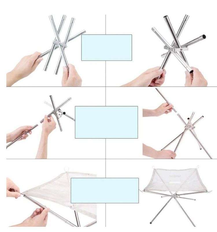 Stainless Steel Mesh Burner Bonfire Steeple