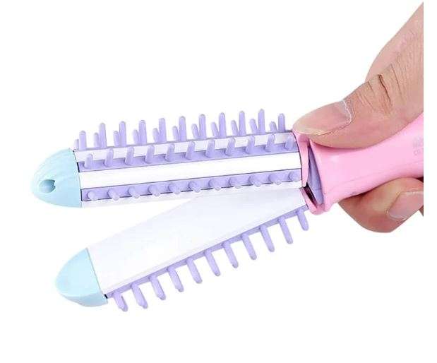 Colorful Mini Curling Iron Brush