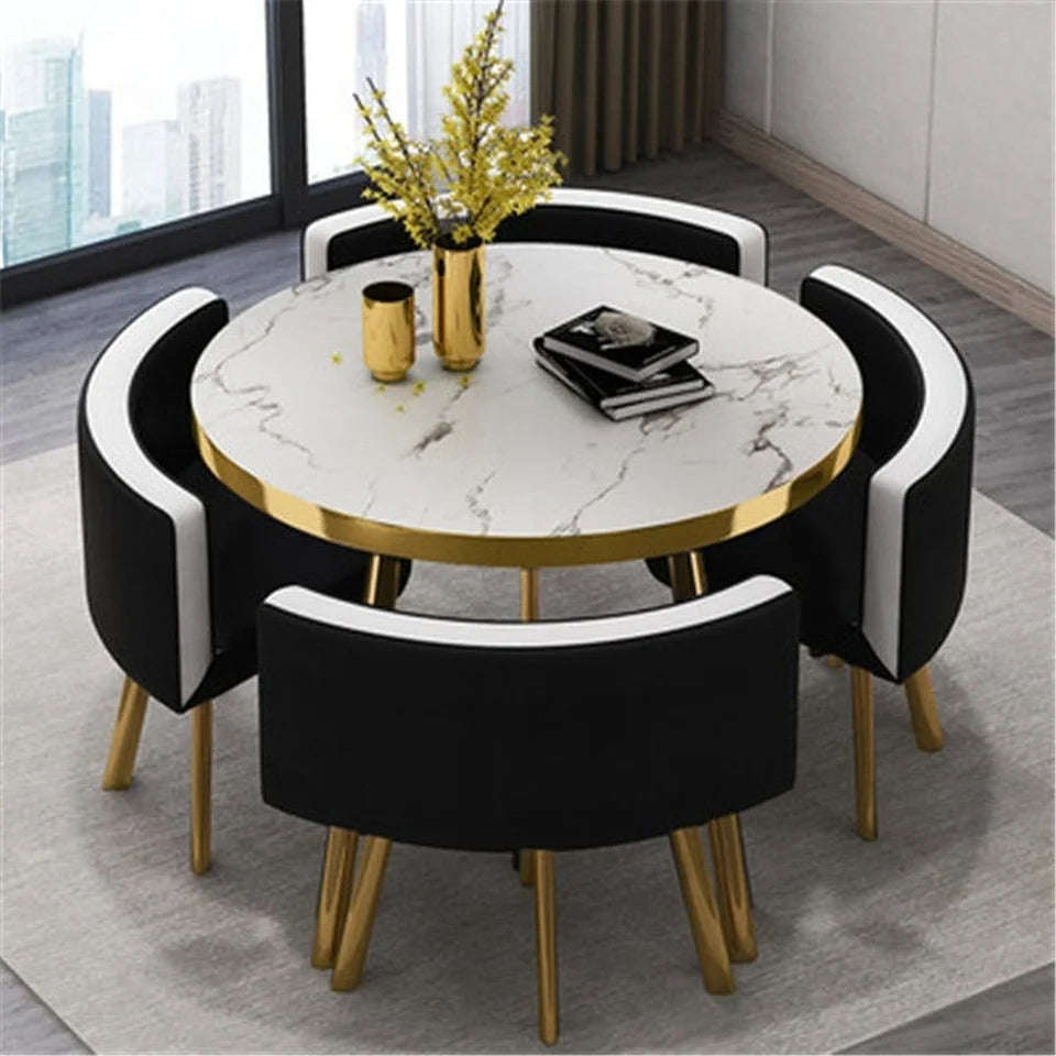 Bella 4 Seater Round Dining Set