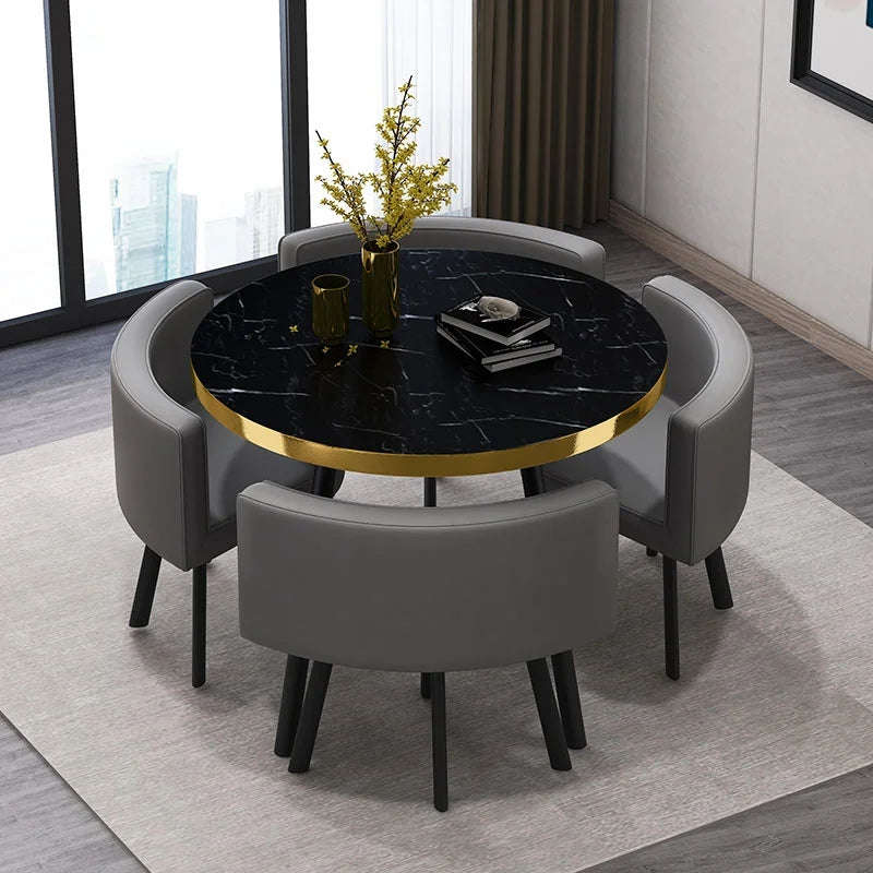 Bella 4 Seater Round Dining Set