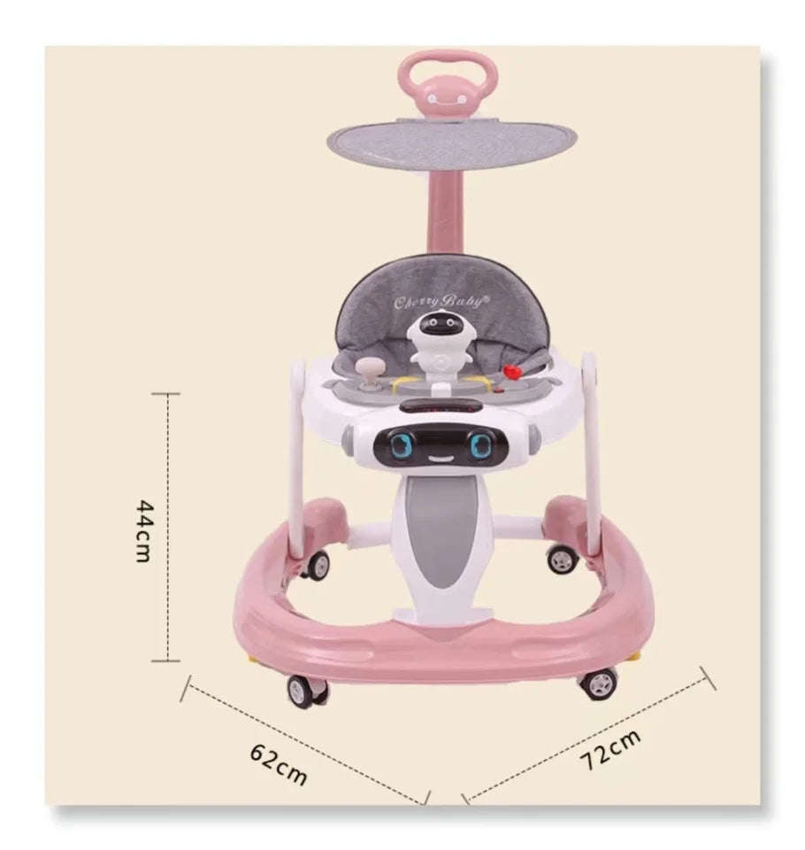 Kids Baby Walking Ring Walker For Kids with Music & Shade