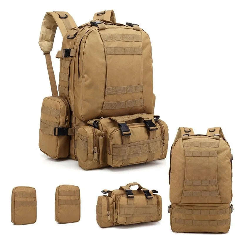 Tactical Molle Military Bag For Hiking Fishing Outdoor Activities