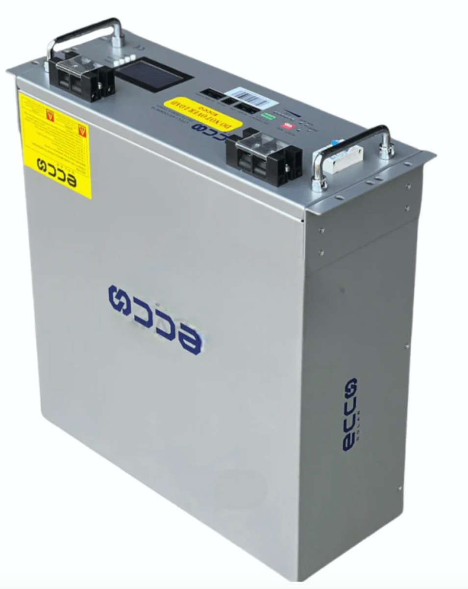 ECCO 51.2V 100AH 5.12KWH LITHIUM BATTERY LIFEPO4 48-100MB16