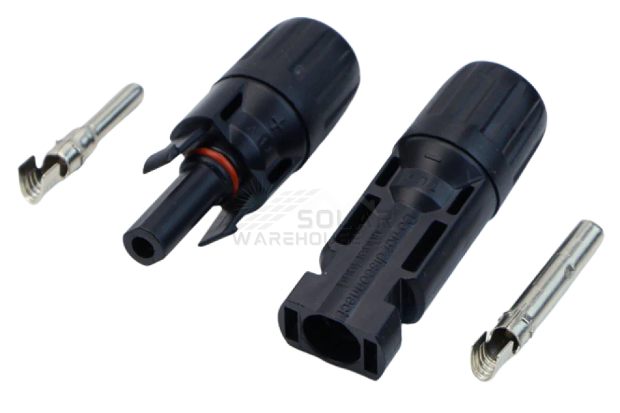 MC4 CONNECTORS MALE & FEMALE PAIR 1000VDC (PACK OF 10)