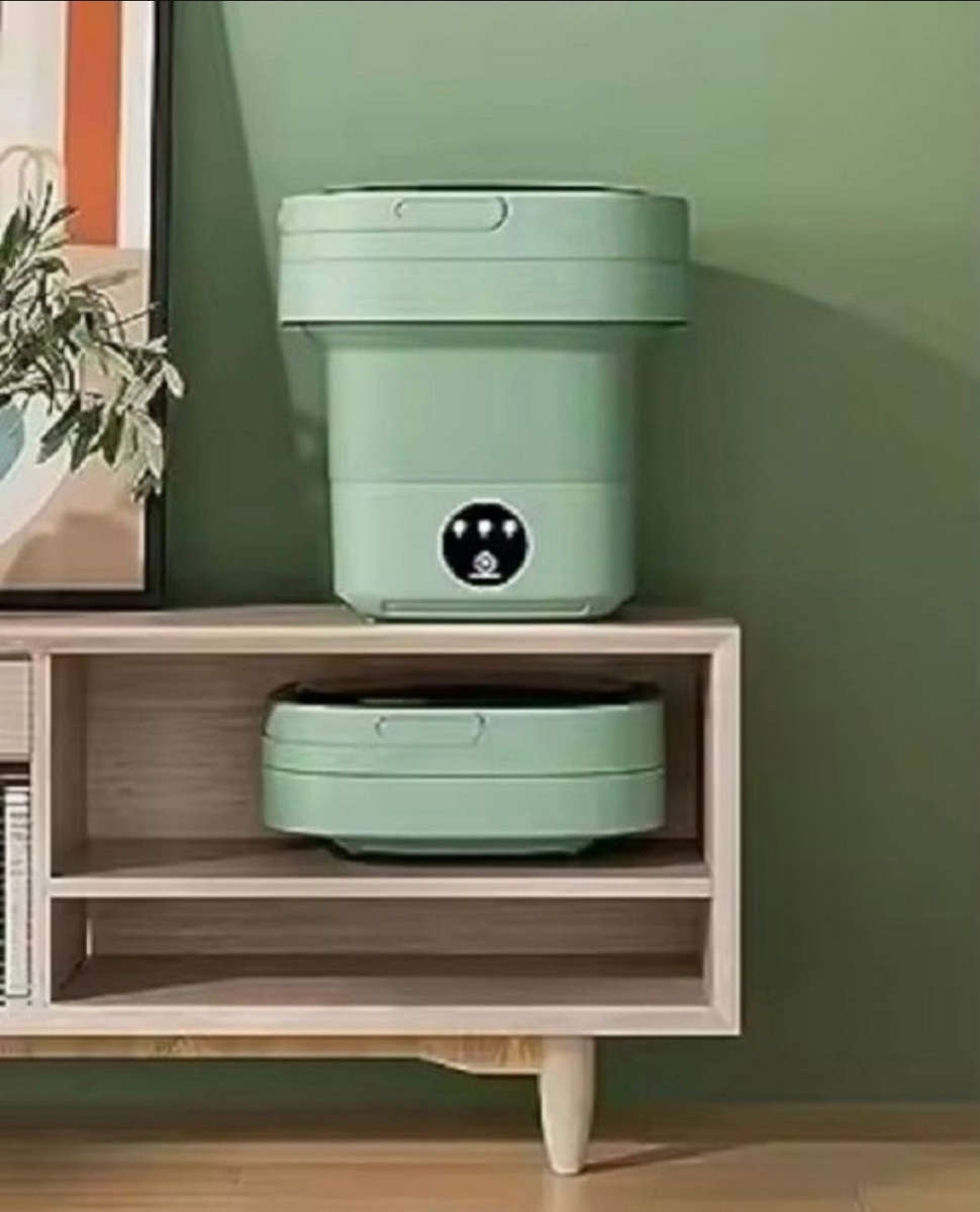 Portable 6.5L Foldable Mini Washing Machine  Baby & Delicate Clothes Washer