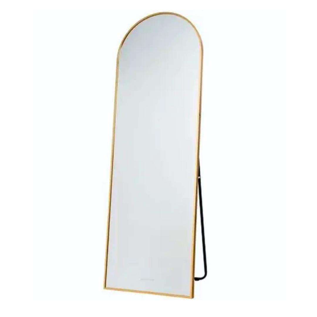 Freestanding Full Length Mirror with Black or Gold Frame
