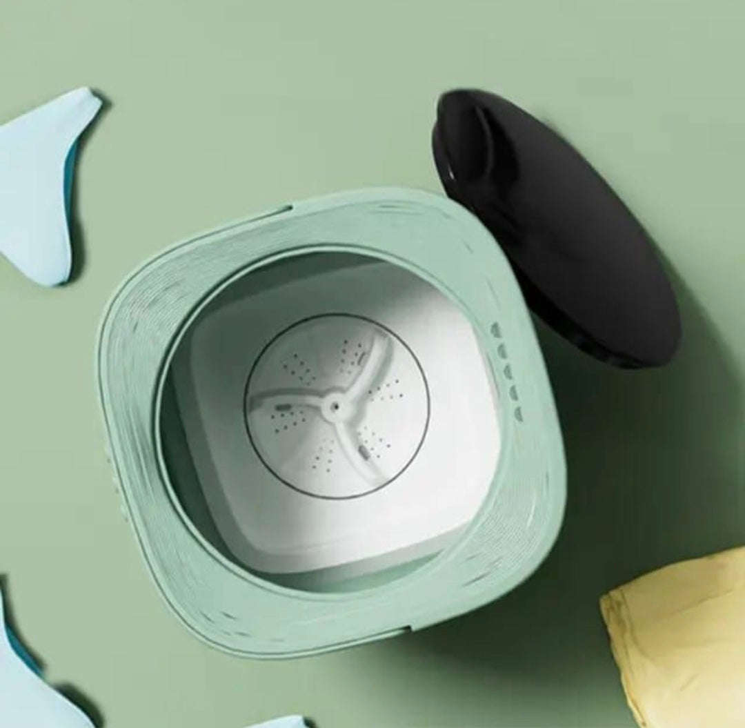 Portable 6.5L Foldable Mini Washing Machine  Baby & Delicate Clothes Washer