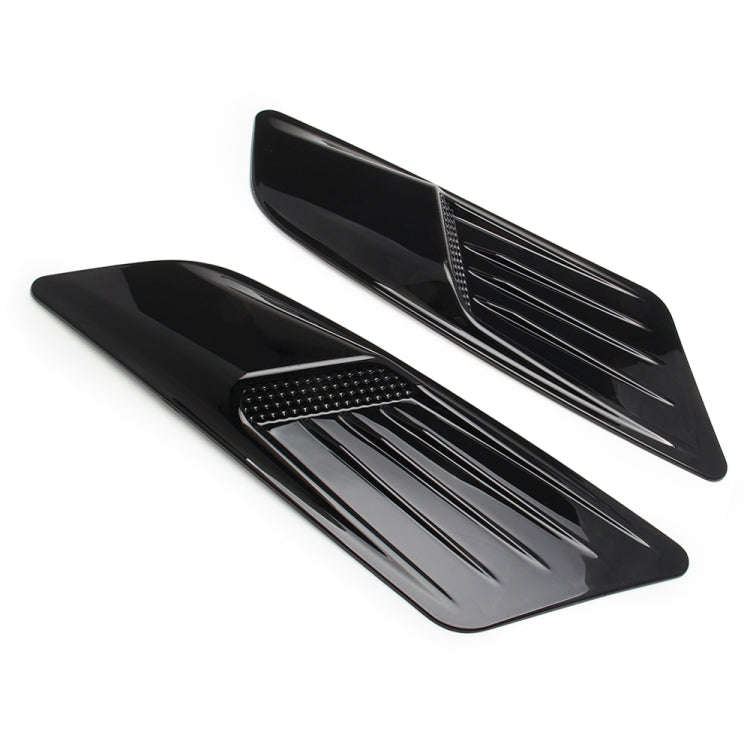 2 PCS Car Decorative Air Flow Intake Scoop Bonnet Side Fender Vent Hood Set for Ford Mustang 2015...