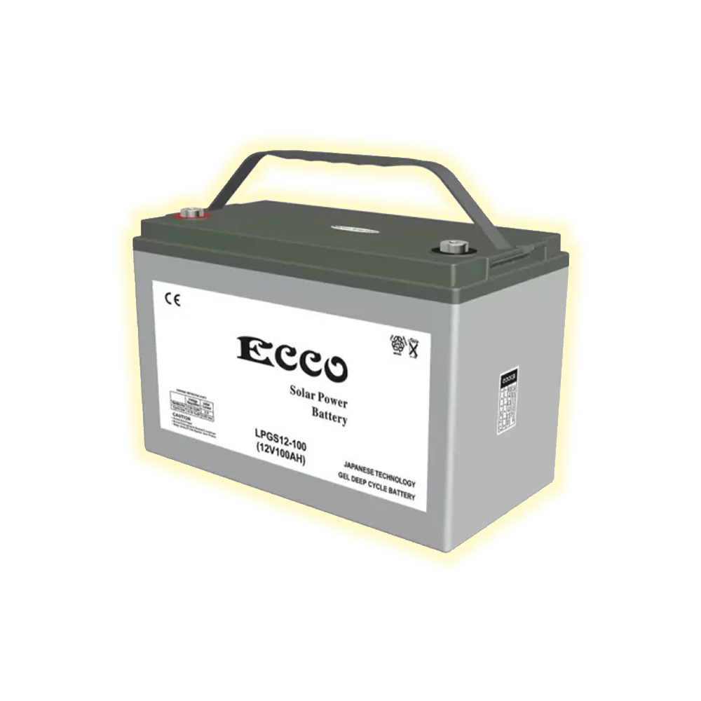 Ecco 100Ah Gel Deep Cycle Battery VT100B