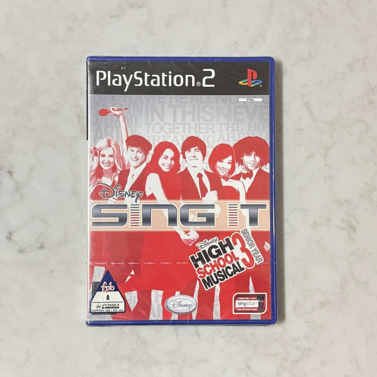 PS2 Disney Sing It: High School Musical 3  Senior Year